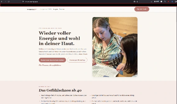 Women40+ Homepage